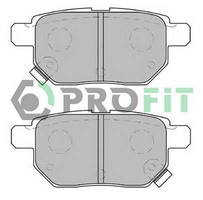 PROFIT Комплект тормозных колодок, дисковый тормоз 5000-2013 C