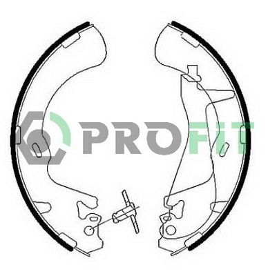 PROFIT Комплект тормозных колодок 5001-0010