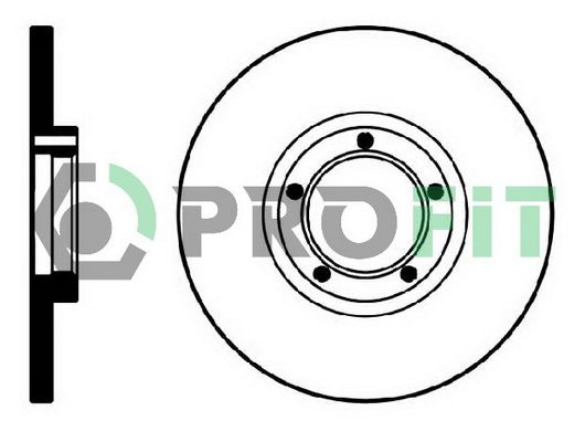 PROFIT Тормозной диск 5010-0138
