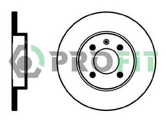 PROFIT Bremžu diski 5010-0205