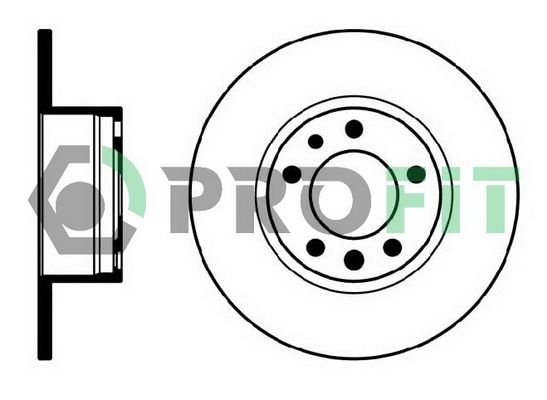 PROFIT Тормозной диск 5010-0210