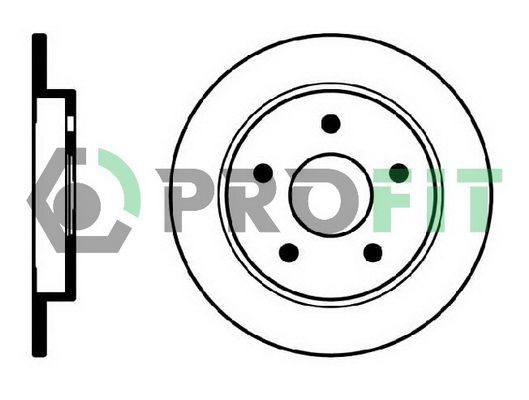 PROFIT Тормозной диск 5010-0232