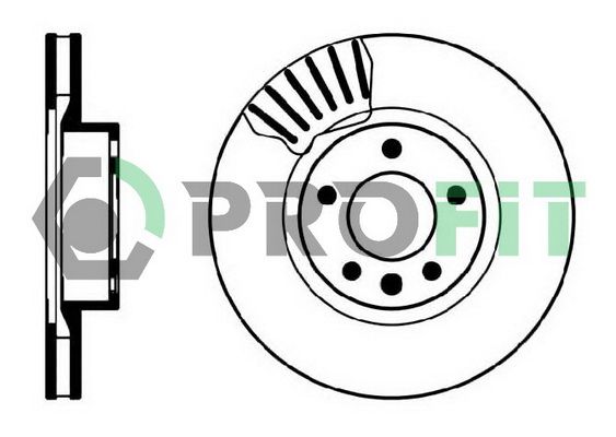 PROFIT Тормозной диск 5010-0330