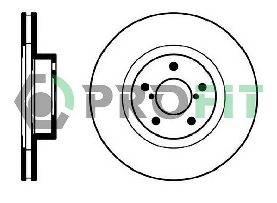 PROFIT Тормозной диск 5010-0679