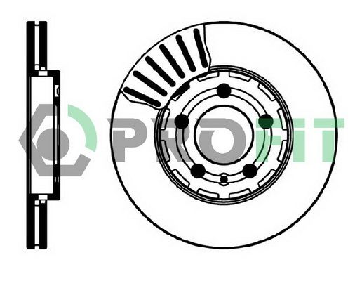 PROFIT Тормозной диск 5010-0927