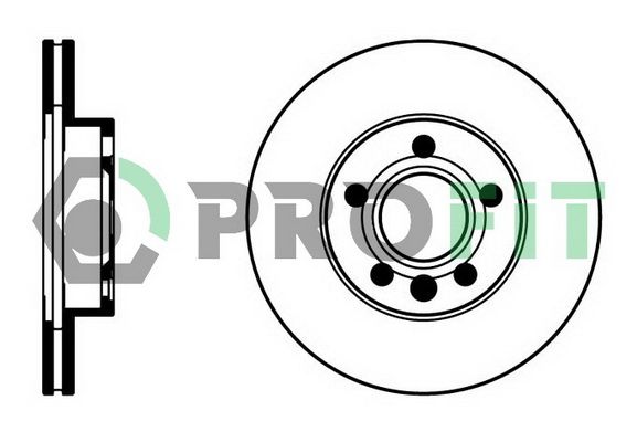 PROFIT Bremžu diski 5010-1010