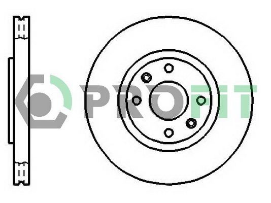 PROFIT Тормозной диск 5010-1152