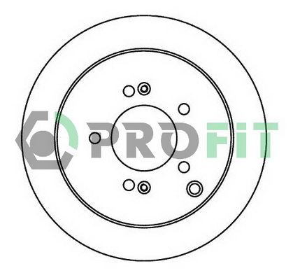 PROFIT Тормозной диск 5010-1493