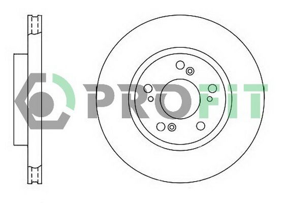 PROFIT Тормозной диск 5010-1496