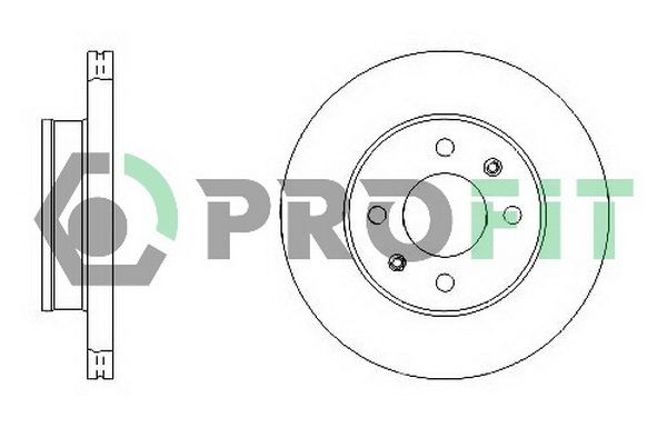 PROFIT Bremžu diski 5010-1632