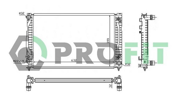 PROFIT Radiators, Motora dzesēšanas sistēma PR 0014A3