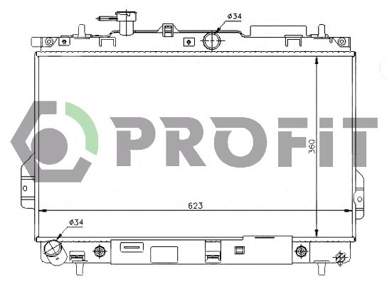 PROFIT Radiators, Motora dzesēšanas sistēma PR 1806A3