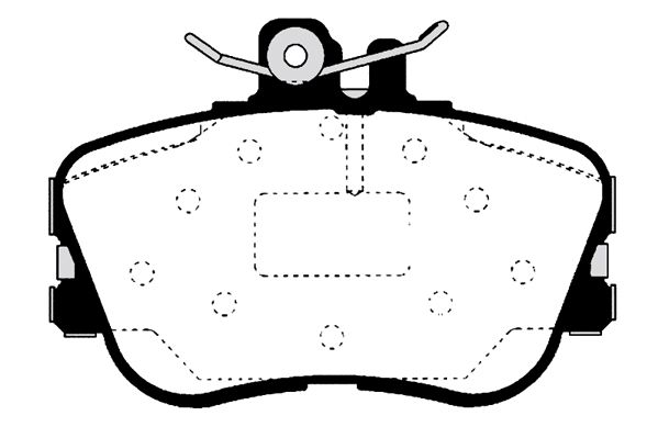 RAICAM Комплект тормозных колодок, дисковый тормоз RA.0482.0