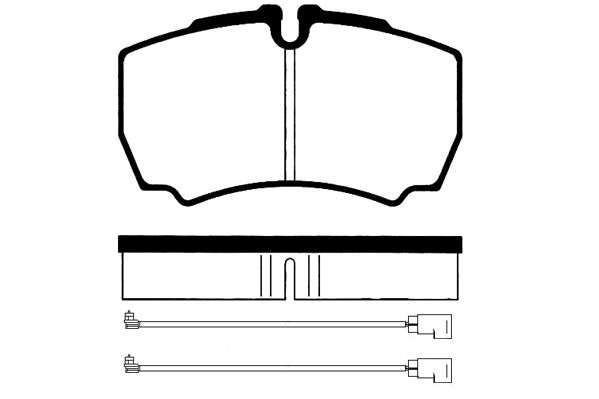 RAICAM Комплект тормозных колодок, дисковый тормоз RA.0528.1