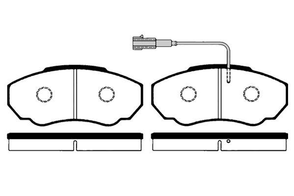 RAICAM Комплект тормозных колодок, дисковый тормоз RA.0773.0