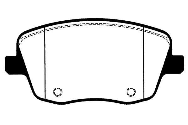 RAICAM Комплект тормозных колодок, дисковый тормоз RA.0778.0