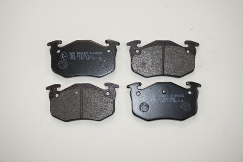 RAP Комплект тормозных колодок, дисковый тормоз R-P0232
