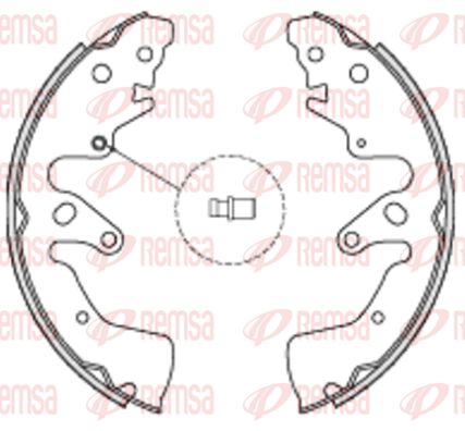 REMSA Тормозные колодки 4228.00