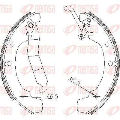 REMSA Bremžu loku komplekts 4688.00