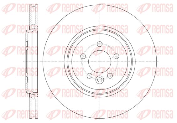 REMSA Bremžu diski 61382.10
