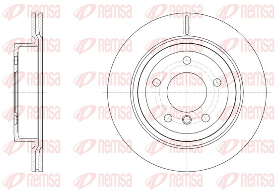 REMSA Bremžu diski 61497.10