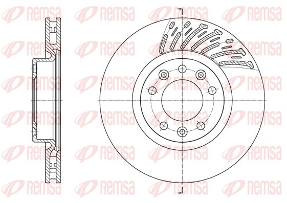 REMSA Bremžu diski 61556.10