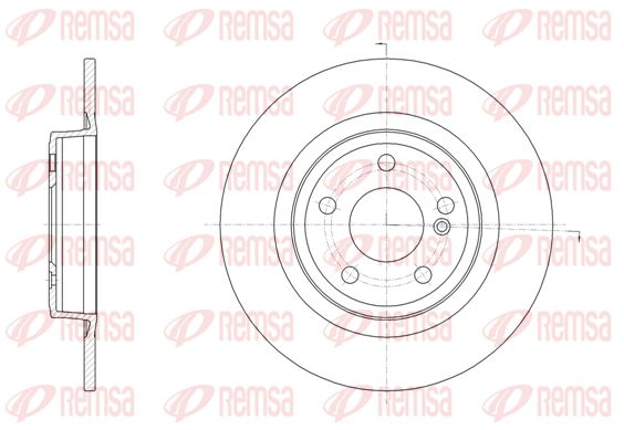 REMSA Bremžu diski 61578.00