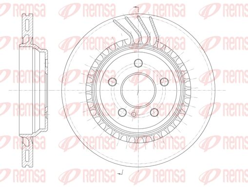 REMSA Bremžu diski 6963.10