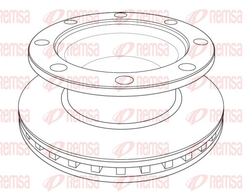 REMSA Bremžu diski NCA1223.20