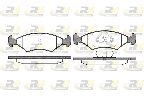 ROADHOUSE Комплект тормозных колодок, дисковый тормоз 2119.15