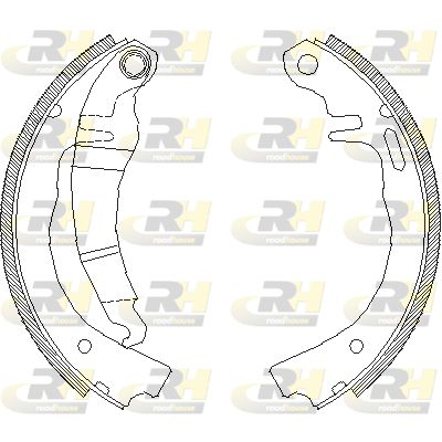 ROADHOUSE Комплект тормозных колодок 4006.00