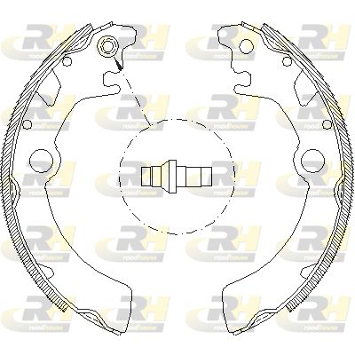 ROADHOUSE Комплект тормозных колодок 4116.00