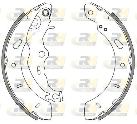 ROADHOUSE Комплект тормозных колодок 4256.00