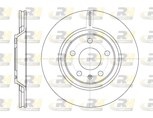 ROADHOUSE Тормозной диск 61012.10