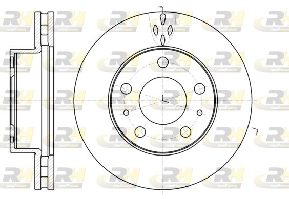 ROADHOUSE Тормозной диск 61016.10