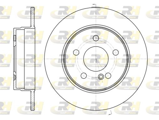 ROADHOUSE Тормозной диск 61069.00