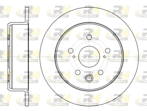 ROADHOUSE Тормозной диск 61075.00