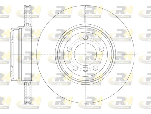 ROADHOUSE Тормозной диск 61141.10