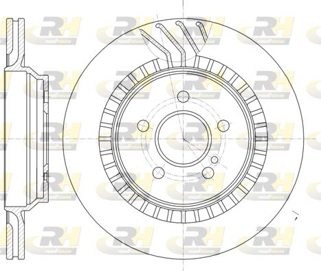 ROADHOUSE Тормозной диск 61187.10