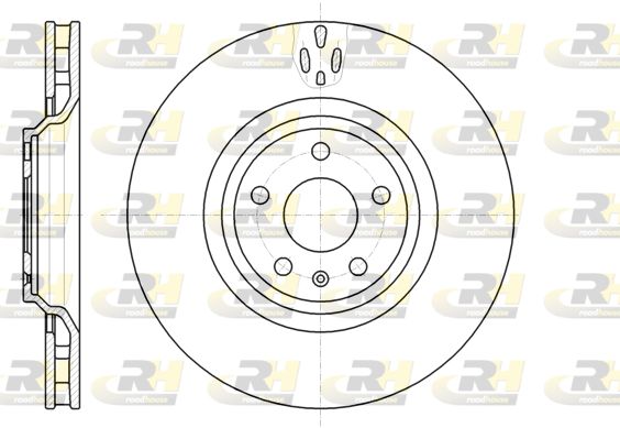 ROADHOUSE Тормозной диск 61213.10
