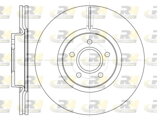 ROADHOUSE Тормозной диск 61223.10