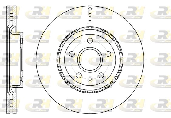 ROADHOUSE Тормозной диск 61283.10