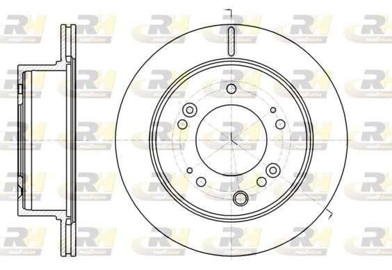 ROADHOUSE Тормозной диск 61306.10