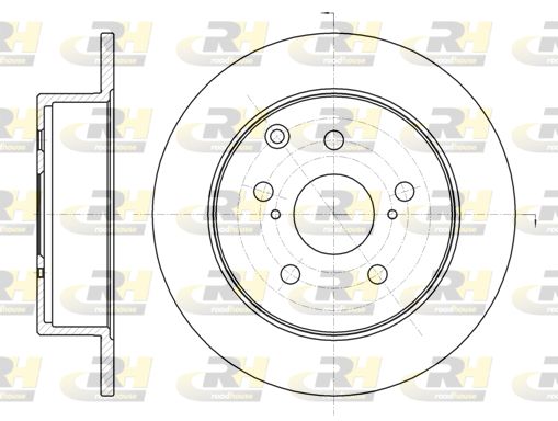 ROADHOUSE Тормозной диск 61324.00