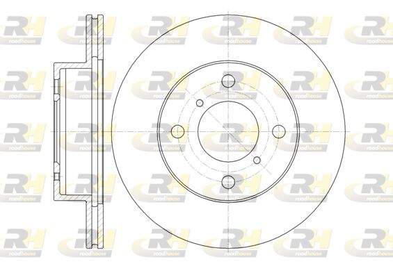 ROADHOUSE Тормозной диск 61353.10