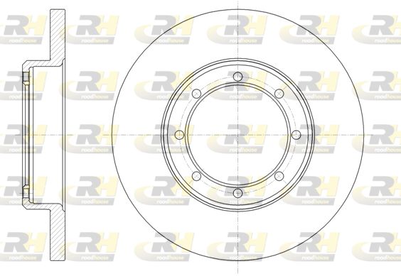 ROADHOUSE Тормозной диск 61476.00