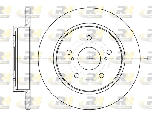 ROADHOUSE Тормозной диск 61480.00