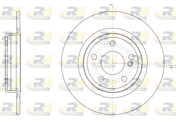 ROADHOUSE Тормозной диск 61523.00