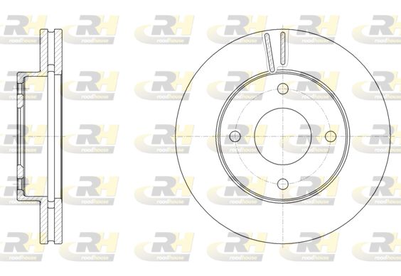 ROADHOUSE Тормозной диск 61532.10