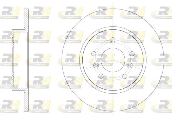 ROADHOUSE Тормозной диск 61582.00